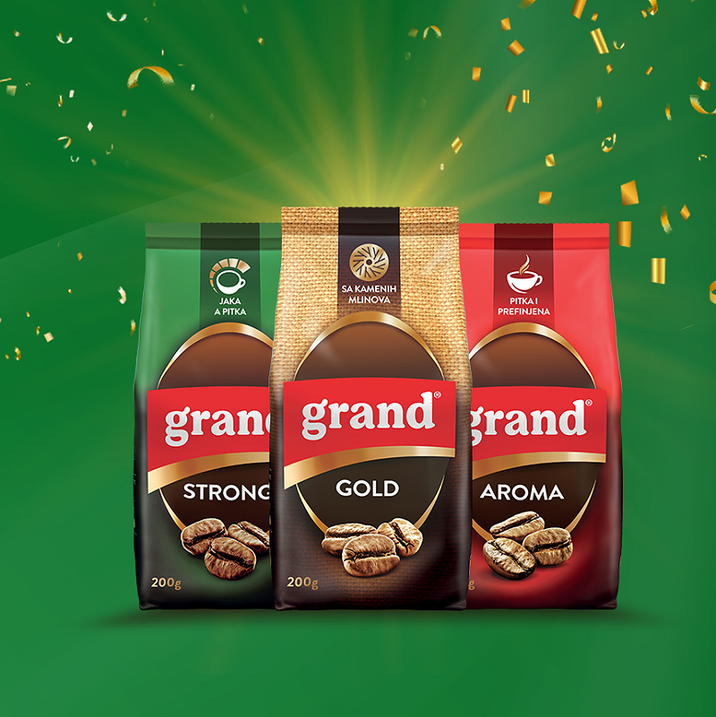 Гранд кафе и оваа година е најпрепознатлив бренд во категоријата „Традиционално кафе“