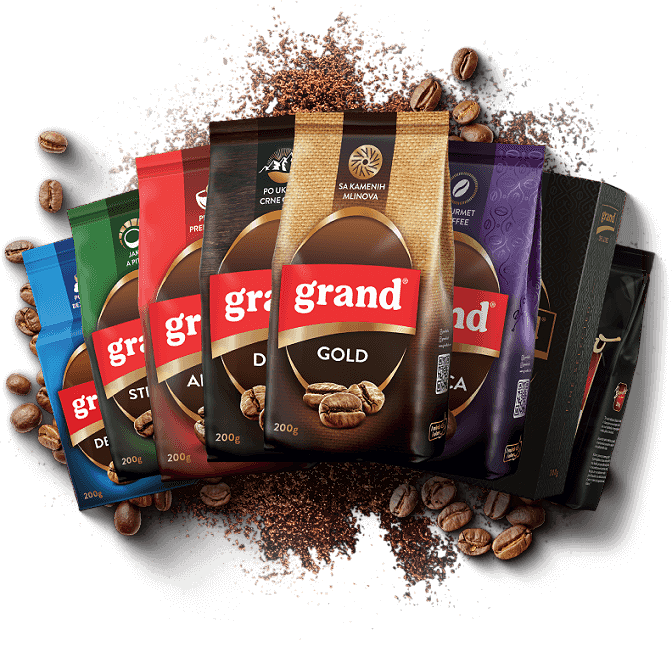 grand kafa coffee packaging